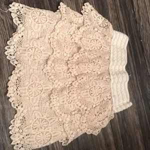 Wet Seal crochet skirt